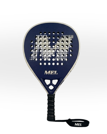 מחבט פאדל מקצועי MEL WAVE Blue Flex Series - Full Fiberglass