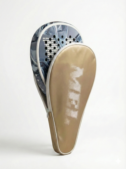 מחבט פאדל מקצועי MEL GRAVITY Grey Elite Series- 18K carbon