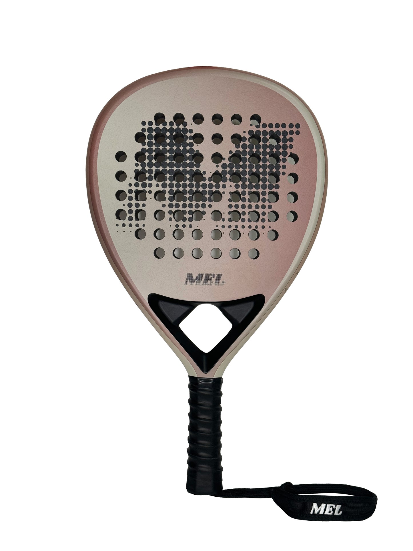 מחבט פאדל מקצועי MEL LUNA Rose Cream Elite- 18K carbon