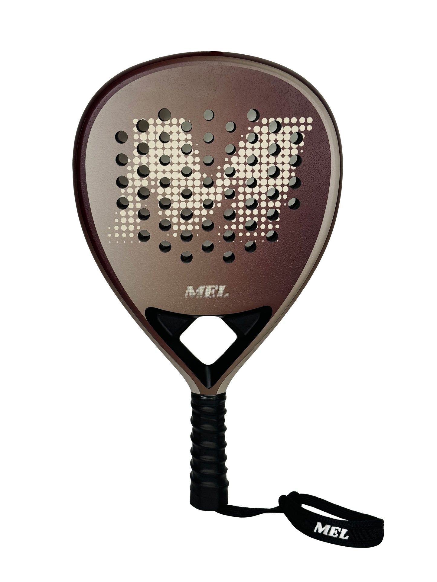 מחבט פאדל מקצועי MEL TITAN Bronze Edition- 18K