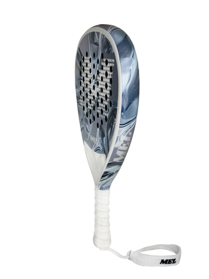 מחבט פאדל מקצועי MEL GRAVITY Grey Elite Series- 18K carbon