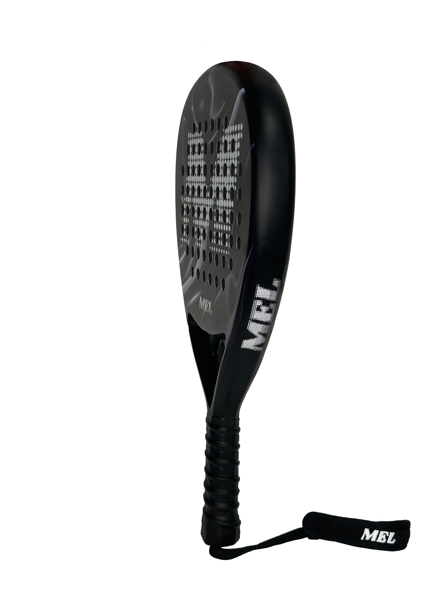 מחבט פאדל מקצועי MEL VORTEX Black Pro Edition - 18K Carbon