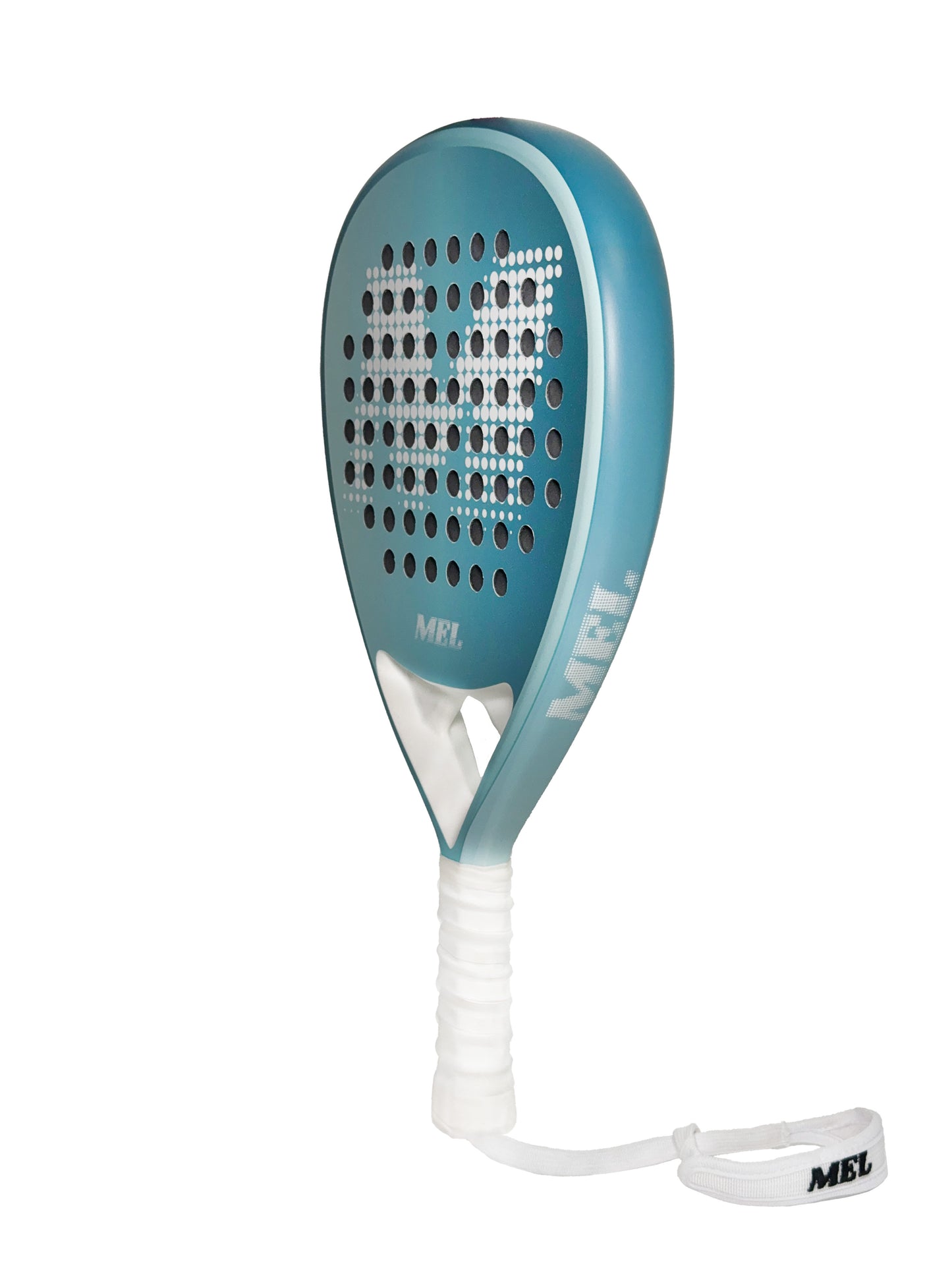 מחבט פאדל מקצועי MEL AURA Sky Blue Tour- 18K carbon