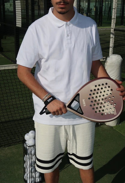 מחבט פאדל מקצועי MEL TITAN Bronze Edition- 18K