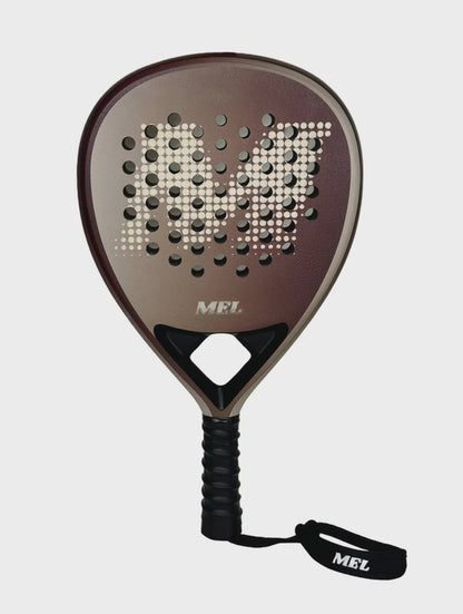מחבט פאדל מקצועי MEL TITAN Bronze Edition- 18K