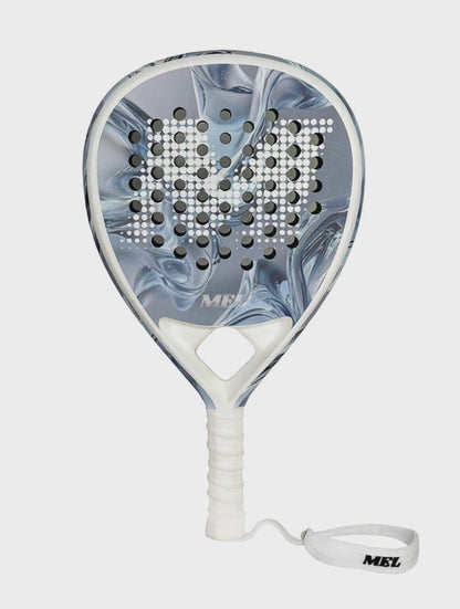 מחבט פאדל מקצועי MEL GRAVITY Grey Elite Series- 18K carbon